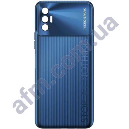 Задня кришка Tecno Spark 8P синя Atlantic Blue