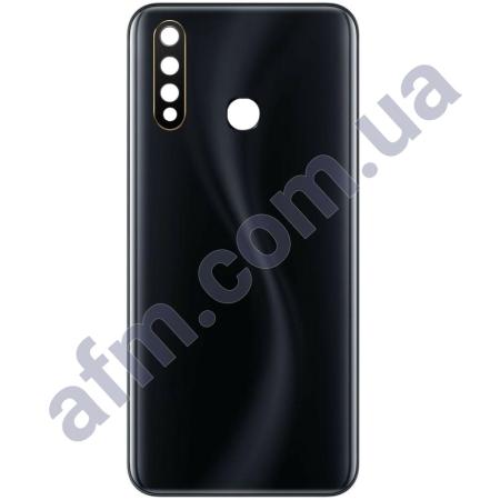 Задня кришка Vivo Y19 чорна + Скло камери!