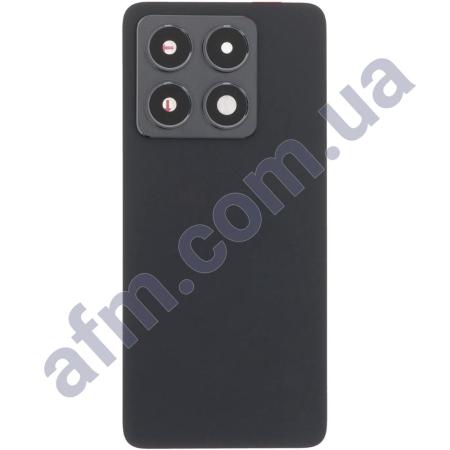Задня кришка Xiaomi 14T чорна + Скло камери