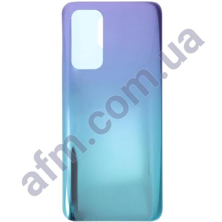 Задня кришка Xiaomi Mi10T/ Mi10T Pro/ Redmi K30s Aurora Blue блакитна