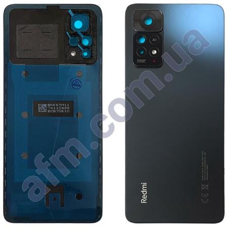 Задня кришка Xiaomi Redmi Note 11 5G сіра + Скло камери!