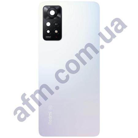 Задня кришка Xiaomi Redmi Note 11 Pro 5G Polar White біла + Скло камери