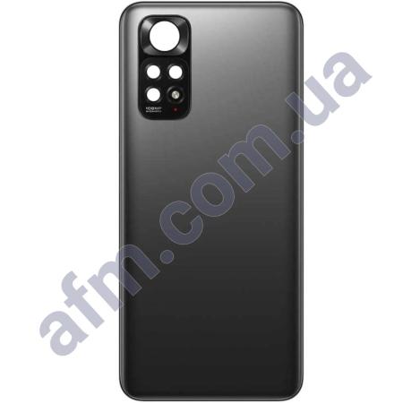 Задня кришка Xiaomi Redmi Note 11/ Redmi Note 11S Graphite Gray сіра + Скло камери