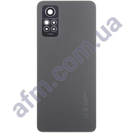 Задня кришка Xiaomi Redmi Note 12 Pro 4G сіра Graphite Gray + Скло камери
