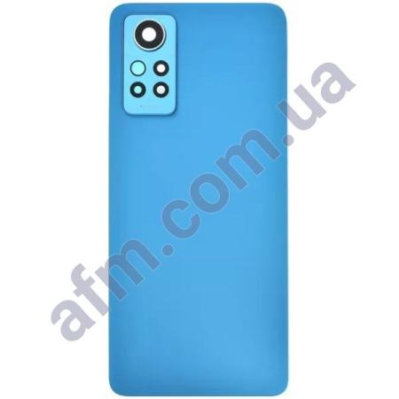 Задня кришка Xiaomi Redmi Note 12 Pro 4G синя Ice Blue + Скло камери