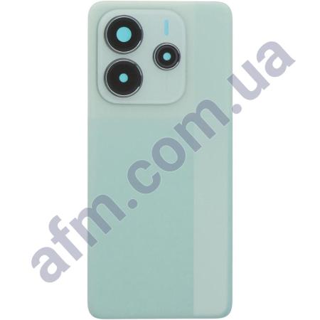 Задня кришка Xiaomi Redmi Note 14 5G зелена + Скло камери