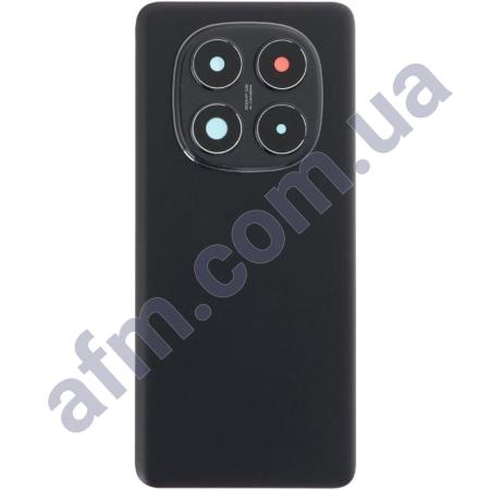 Задня кришка Xiaomi Redmi Note 14 Pro 4G чорна + Скло камери