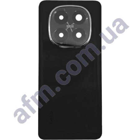 Задня кришка Xiaomi Redmi Note 14 Pro Plus 5G чорна (глянцевая) + Скло камери 50MP