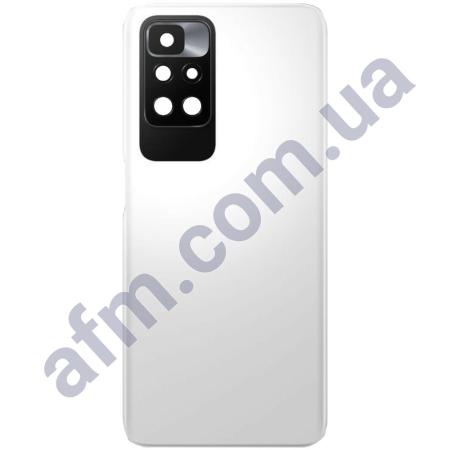 Задня кришка Xiaomi Redmi 10/ Redmi 10 2022/ Redmi 10 Prime Pebble White біла + Скло камери