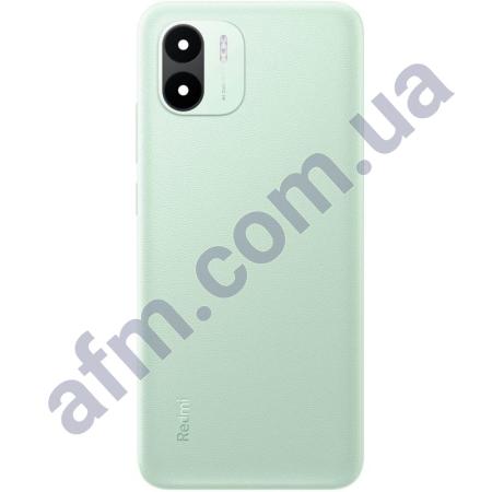 Задня кришка Xiaomi Redmi A1/ A2 Light Green зелена + Скло камери