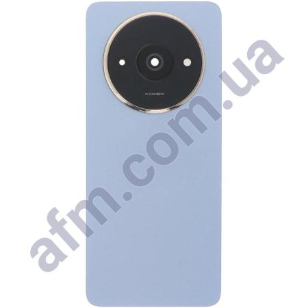 Задня кришка Xiaomi Redmi A3 блакитна Star Blue + Скло камери