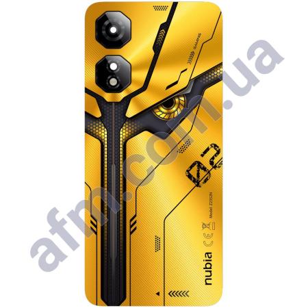 Задня кришка ZTE Nubia Neo 2 жовта + Скло камери