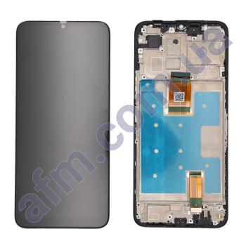 Дисплей Huawei Honor X6B чорний + рамка