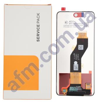 Дисплей Infinix Hot 40i чорний оригінал в упаковці