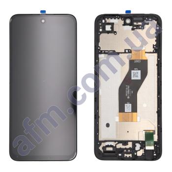 Дисплей Infinix Smart 10 (X6725) чорний + рамка