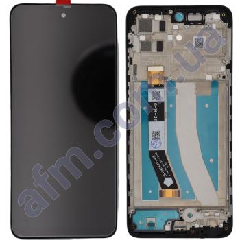 Дисплей Motorola XT2235 Moto G32 чорний + рамка