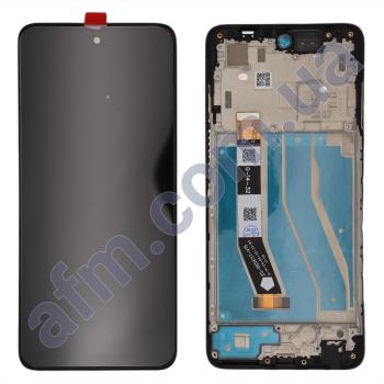 Дисплей Motorola XT2311 Moto G Power 5G чорний + рамка