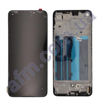 Дисплей Oppo A94 4G/ A94 5G/ Reno 5 Lite OLED чорний + рамка