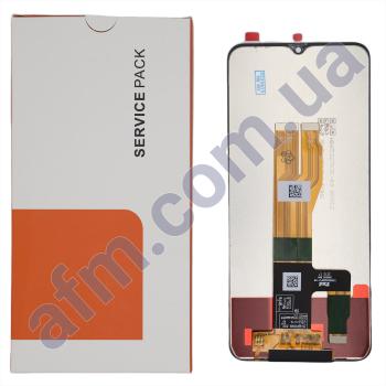 Дисплей Realme C30/ C30s/ C30F/ Narzo 50i Prime чорний оригінал в упаковці