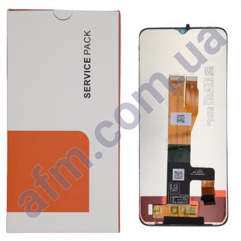 Дисплей Realme C31 чорний оригінал в упаковці