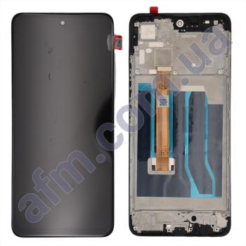 Дисплей Realme C65 4G чорний + рамка