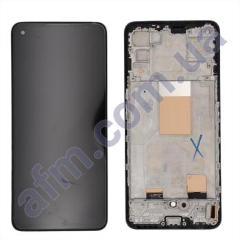 Дисплей Realme GT Master Edition/ Oppo Reno 5 TFT чорний + рамка