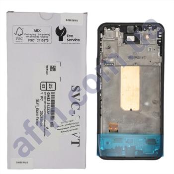 Дисплей Samsung сервисный A546B Galaxy A54 5G чёрный + рамка GH82-31232A