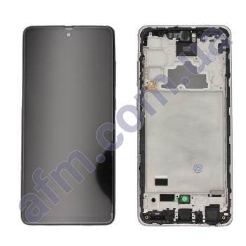 Дисплей Samsung A725F Galaxy A72/ A726B TFT чёрный + рамка
