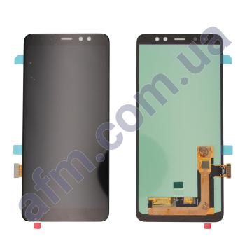 Дисплей Samsung A730F Galaxy A8 Plus 2018 OLED (Small LCD) чёрный
