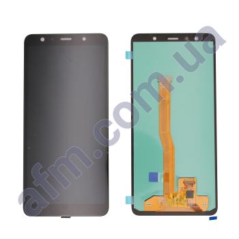 Дисплей Samsung A750F Galaxy A7 2018 OLED (Small LCD) чёрный