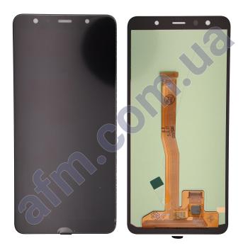 Дисплей Samsung A750F Galaxy A7 2018 OLED чёрный