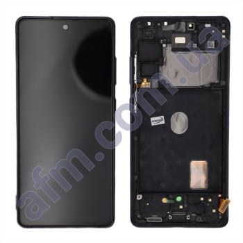 Дисплей Samsung G780 Galaxy S20 FE OLED чорний + рамка