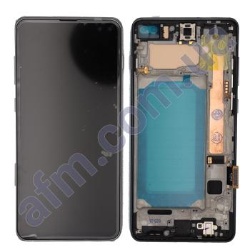 Дисплей Samsung G975F Galaxy S10 Plus TFT чёрный + рамка