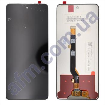 Дисплей Tecno Spark 20 Pro (KJ6) чорний