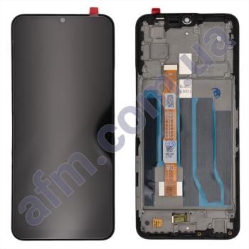 Дисплей Vivo Y31 2021/ Y53s 4G чорний + рамка