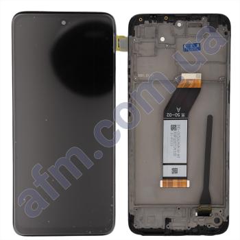 Дисплей Xiaomi Redmi 10 чорний + рамка