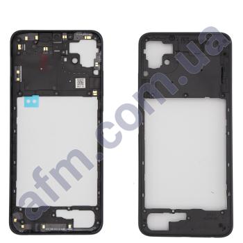Середня частина (рамка корпуса) Samsung A226 Galaxy A22 5G чорна