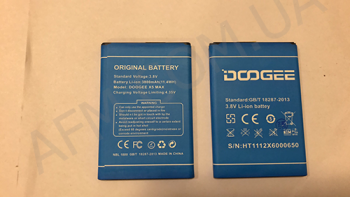 АКБ оригінал Doogee X5 Max/ X5 Max Pro (3800 mAh)