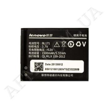 АКБ оригінал Lenovo BL171 A60/ A65/ A356/ A368/ A370e/ A376/ A390t/ A500 (1500 mAh)