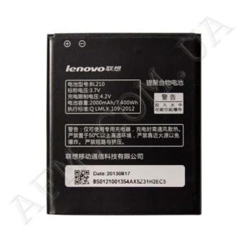 АКБ оригінал Lenovo BL210 A536/ S820/ S820e/ A750e/ S650/ S658T/ A656/ A766/ A658t (2000 mAh)!