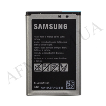 АКБ оригінал Samsung AB463651BU/ AB463651BE S3650/ S5550/ S5560/ S560 0/ S5603/ S5620/ S7070/ S7220/ S940