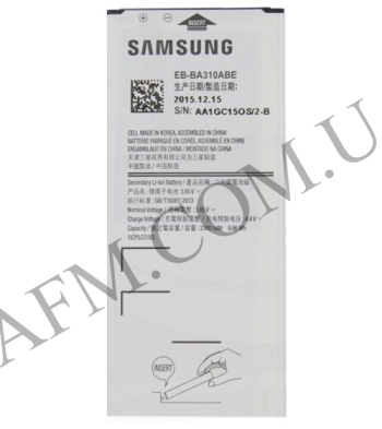 АКБ оригінал Samsung EB-BA310ABE A310 Galaxy A3 2016!