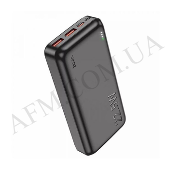 Зовнішній акумулятор (Power Bank) Hoco J101A 22.5W (20000 mAh) чорний