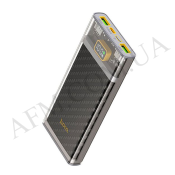 Зовнішній акумулятор (Power Bank) Hoco J103 22.5W (10000 mAh) сірий
