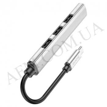 Перехідник HUB HB26 (Type-C to USB 3.0*1 + USB 2.0*3)