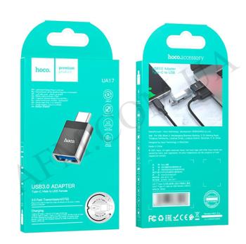 Перехідник Hoco UA17 (Type-C/ USB 3.0)