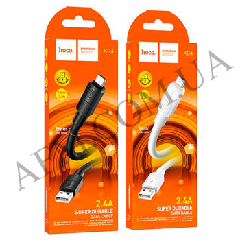 USB кабель Hoco X84 Micro USB (1000mm) білий