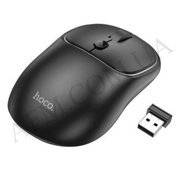 Мишка для комп'ютера бездротова Hoco GM25 чорна