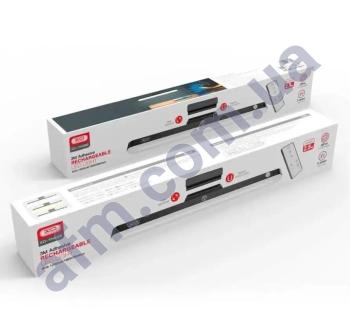 Светодиодная лампа XO YH08A Kubi сенсорна кнопка 1200mAh LED чорна