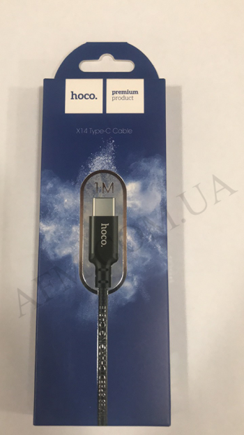 USB кабель Hoco X14 Times Type-C (1000mm) чёрный